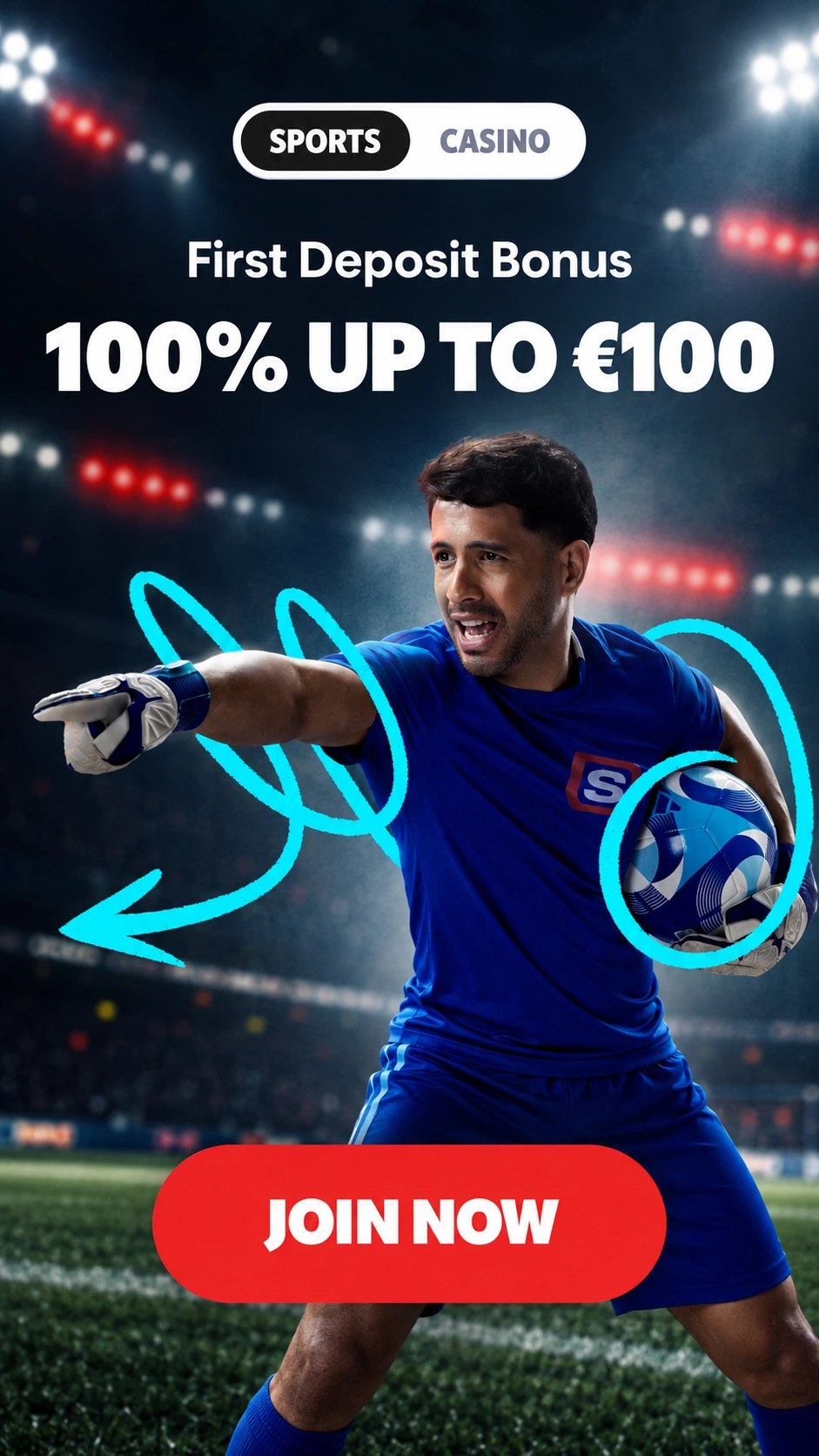 Supabet Casino affiliate landing preview